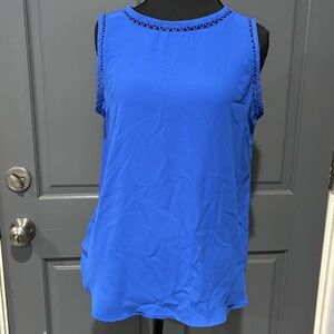 LOFT Vibrant Blue Tank Top